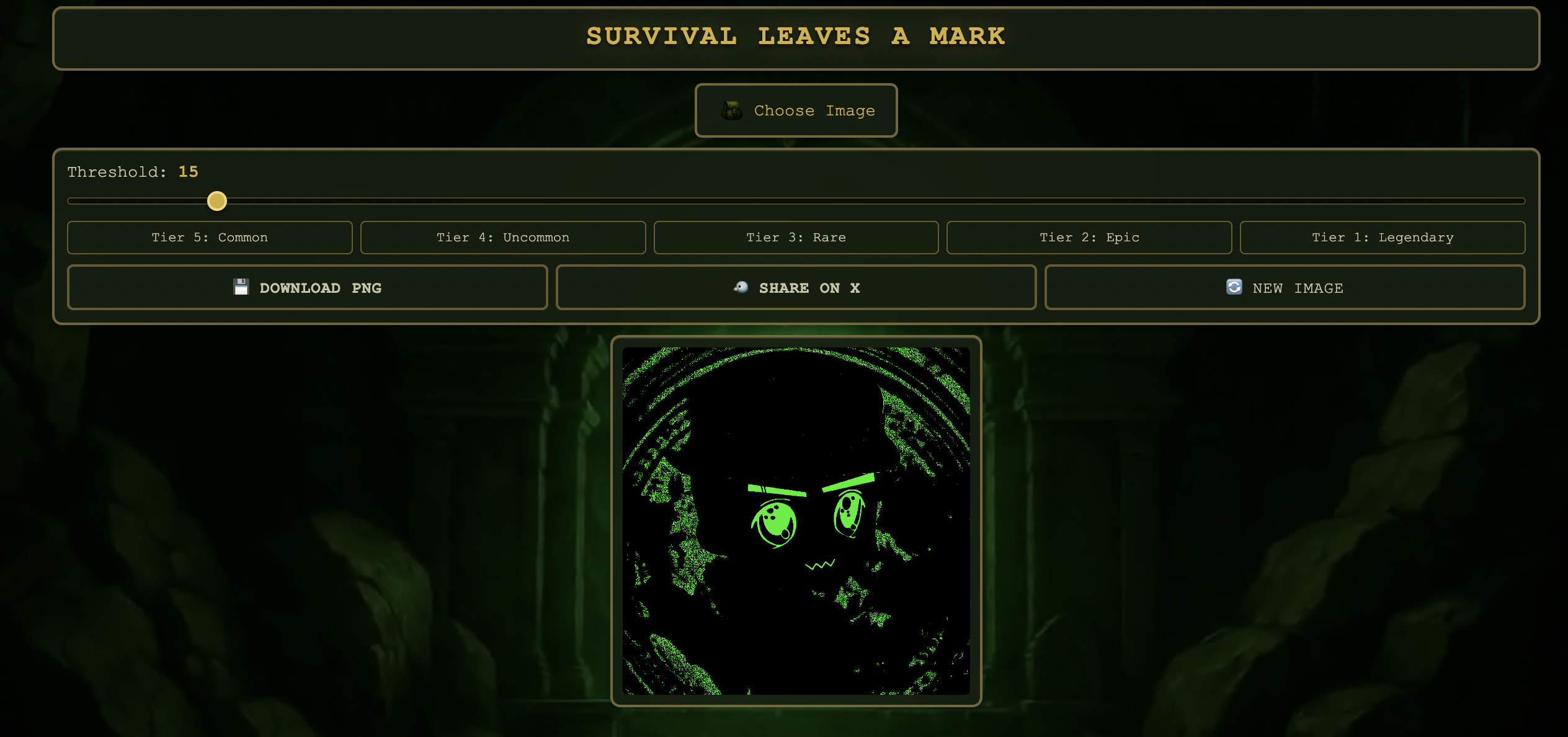 Survival Leaves a Mark